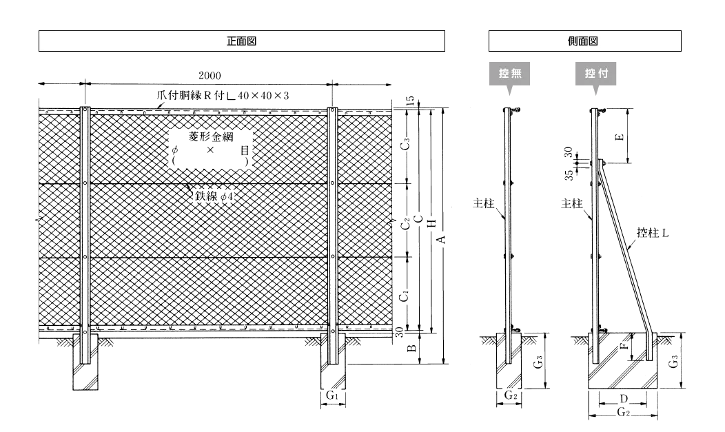 出典：https://www.jfe-kenzai-fence.co.jp/products/v-net-fence-5t/