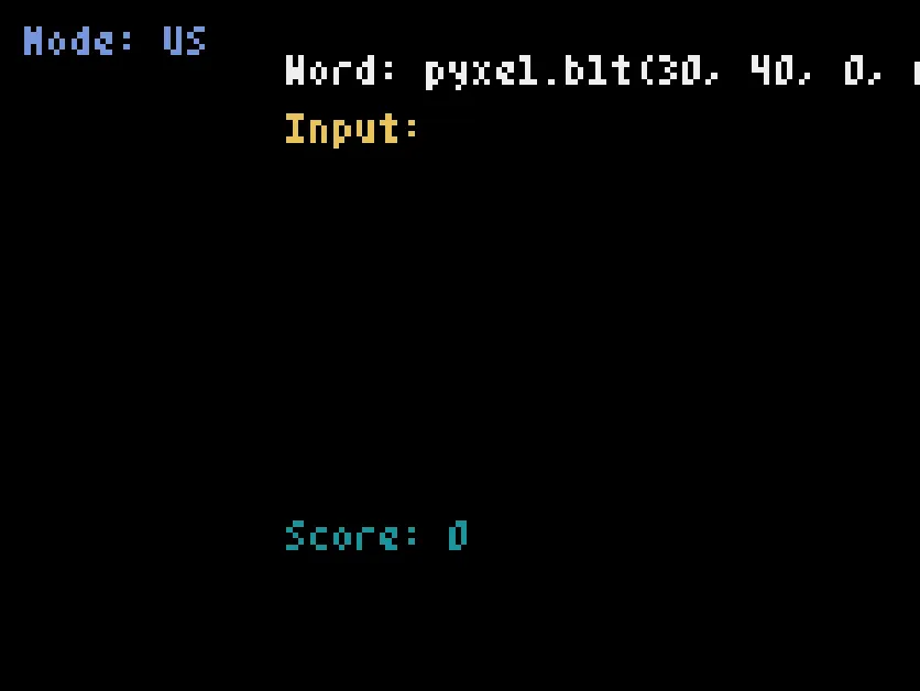 バージョン５. キーボード配列選択できるタイピングゲーム