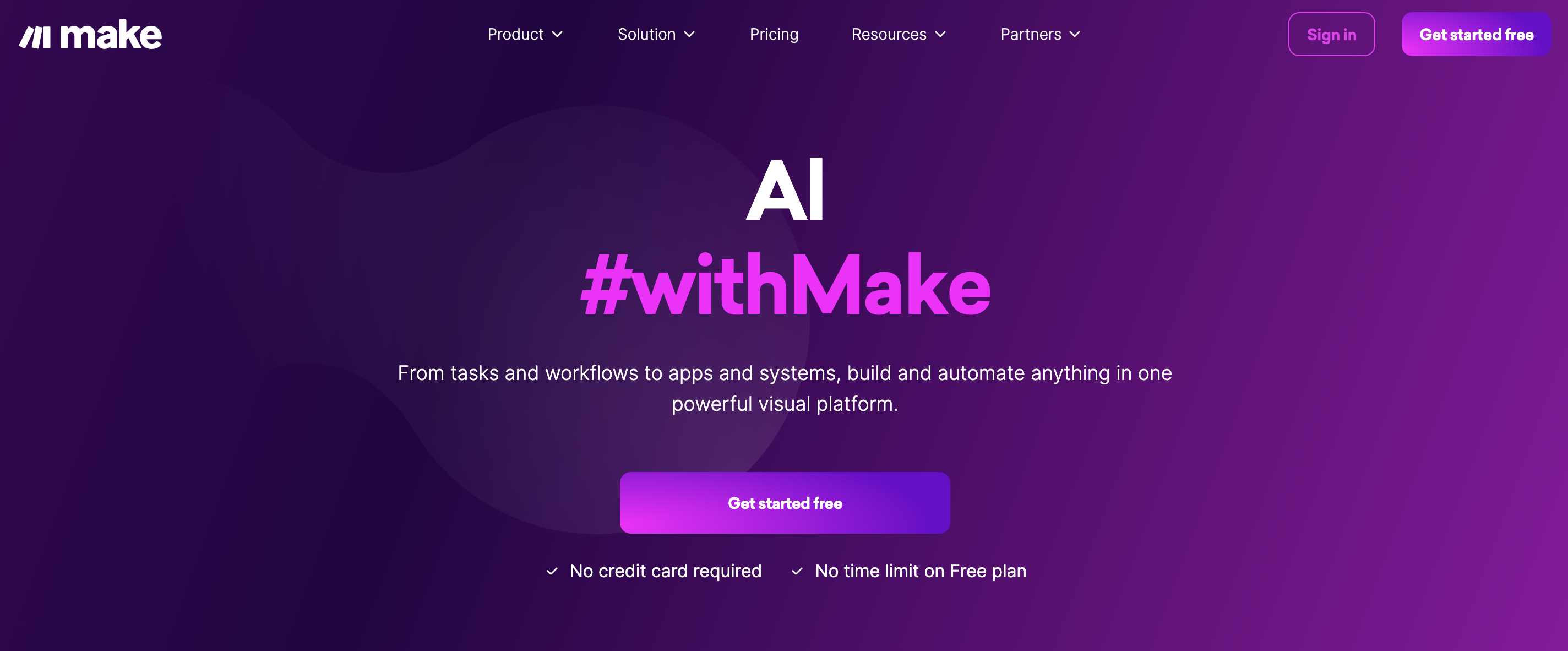 【ノーコード入門】Makeでなんとかやってみる(2)：「Make」にログインしてみよう