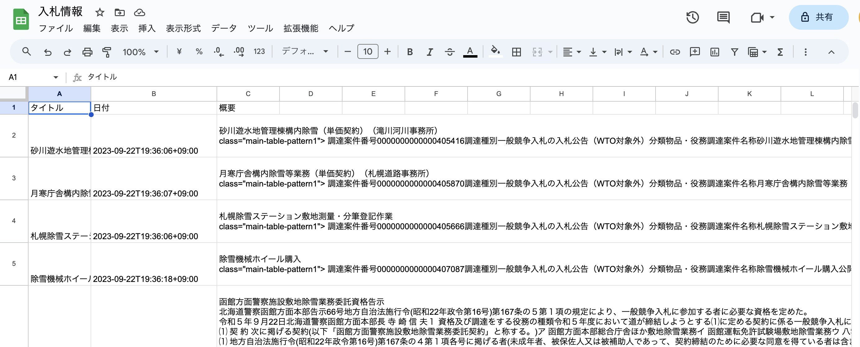 【ノーコード入門】Makeでなんとかやってみる(最終号=5)：APIで取得したデータをGoogle Spreadsheetに書き込む