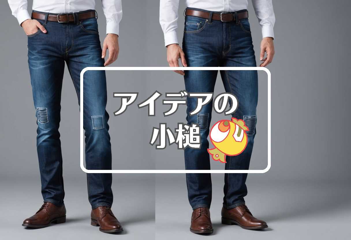 ニュージーンズ × 穴を開ける