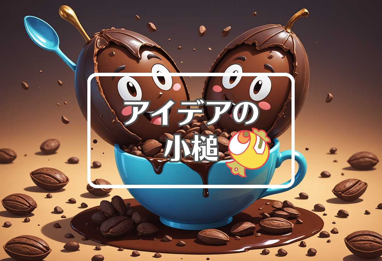 カカオ × 物理的特性を変える