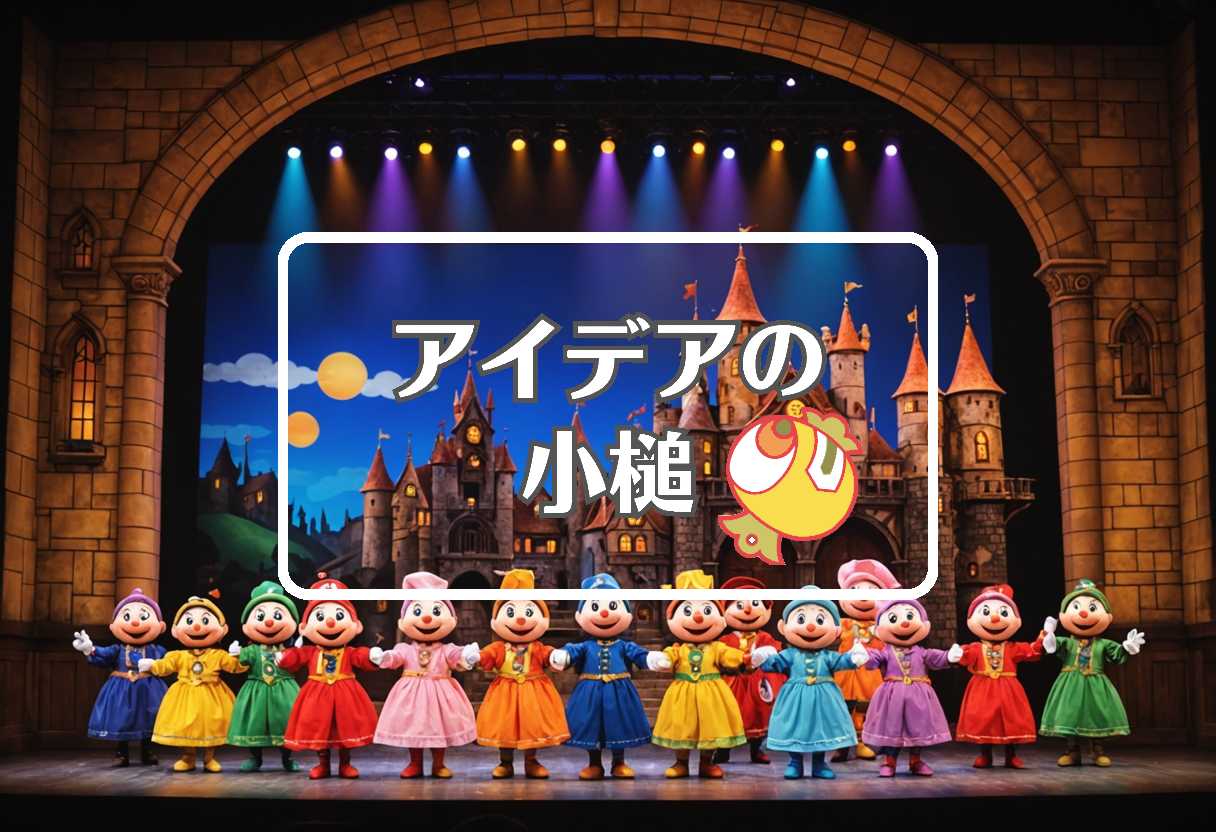 アンパンマン ミュージカル × 色を変える