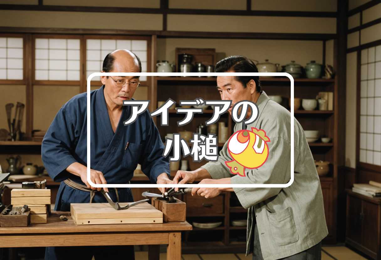 小田原 × 短命なものを長寿命なものに置き換える