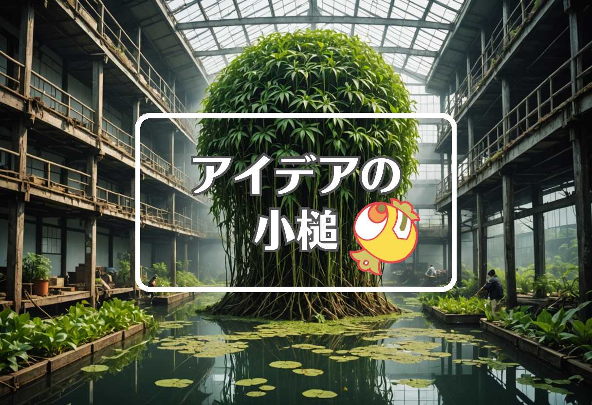 ナガエツルノゲイトウ × 短命なものを長寿命なものに置き換える