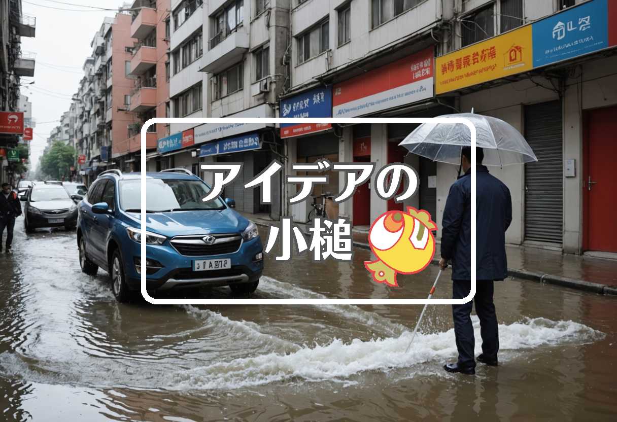 記録的短時間大雨情報 × 均一にする