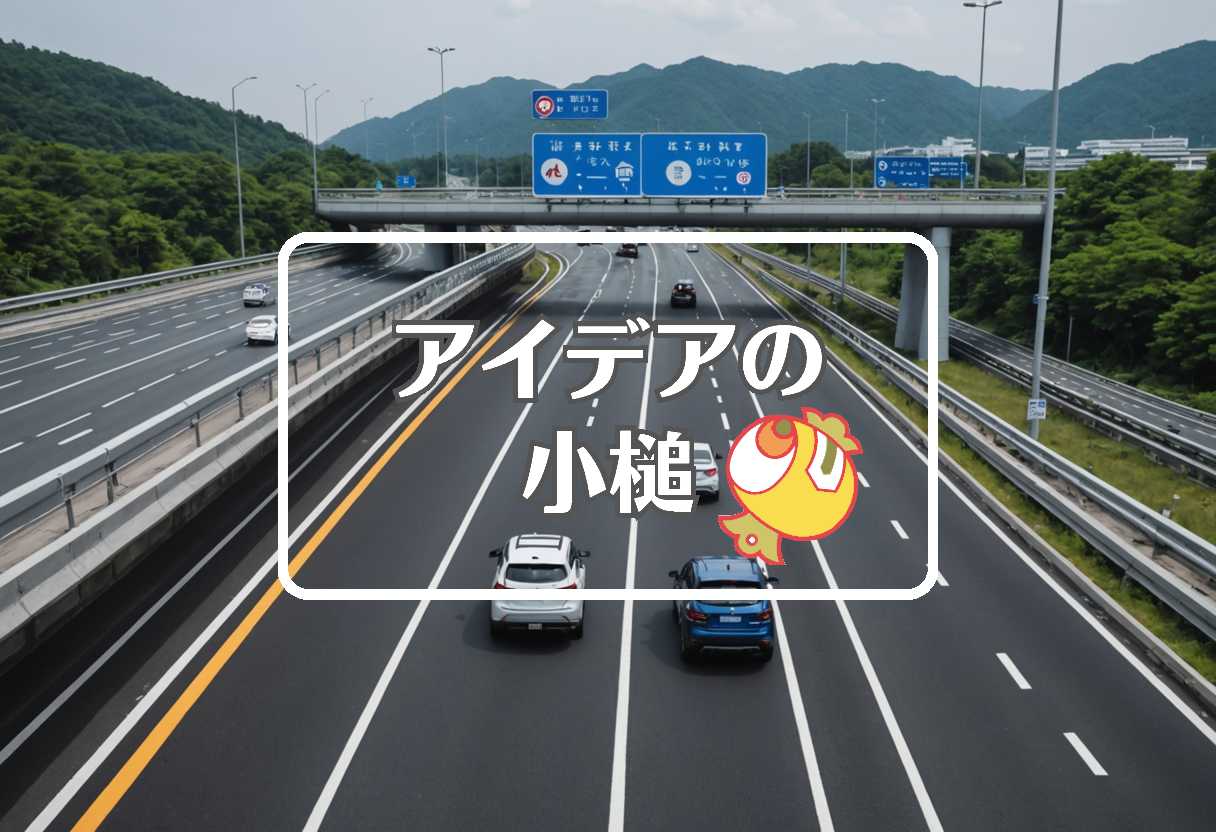 圏央道 通行止め × 事前に作用させる