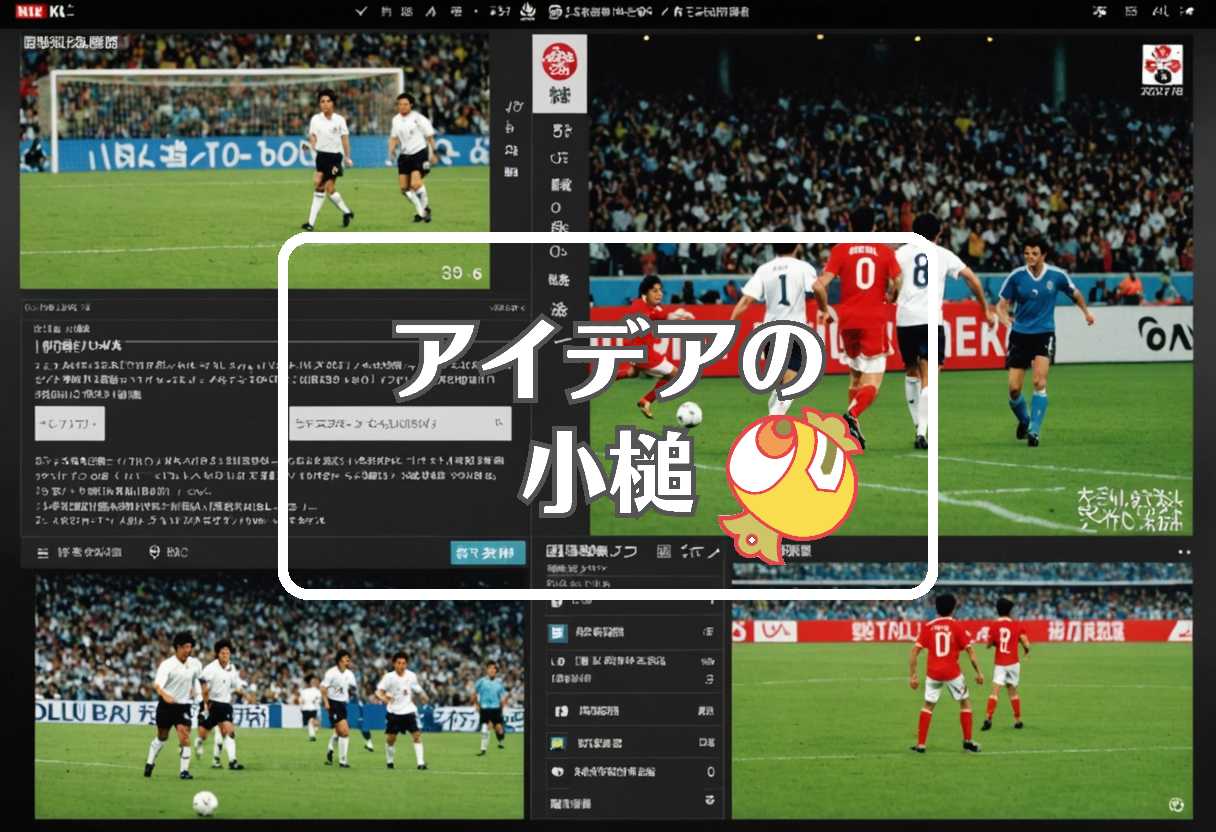 nhk サッカー × 周期的に作用させる
