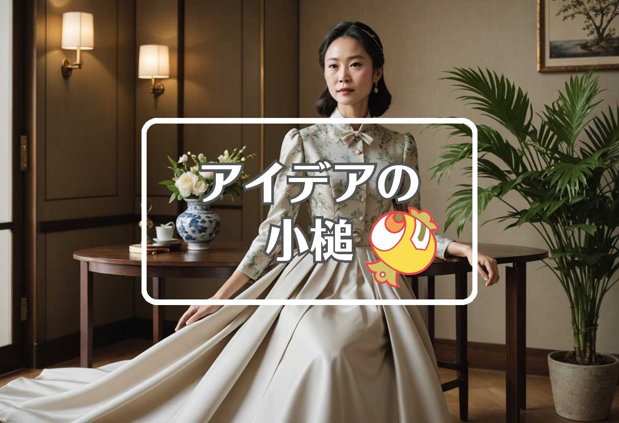 小野田紀美 ドレス × 短命なものを長寿命なものに置き換える