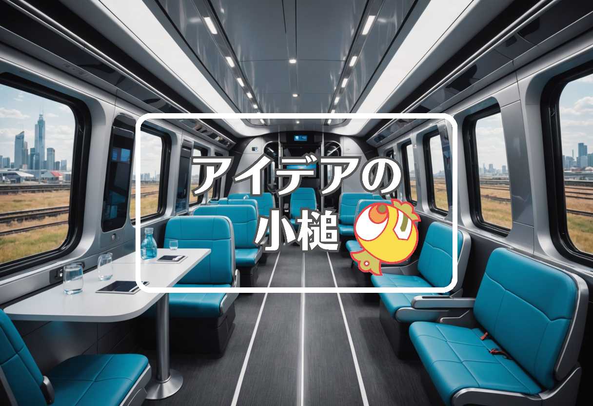 電車 × 入れ子にする