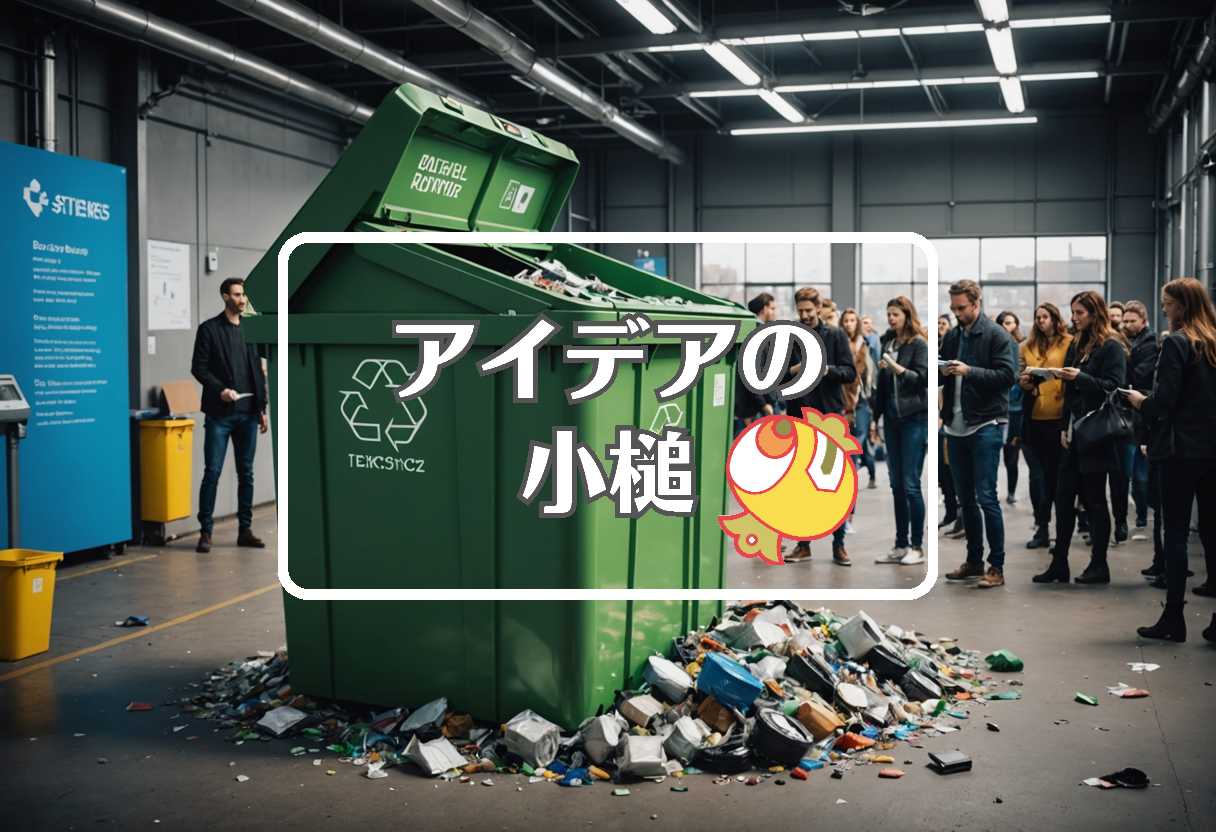 kick × 捨てるまたは再利用する