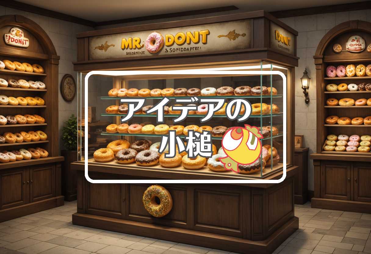 ミスタードーナツ × 自己修復する