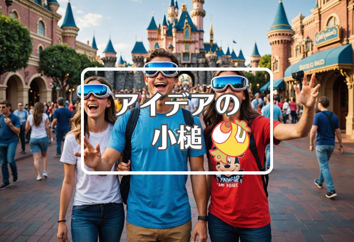 ディズニーランド × 別の次元に移行する