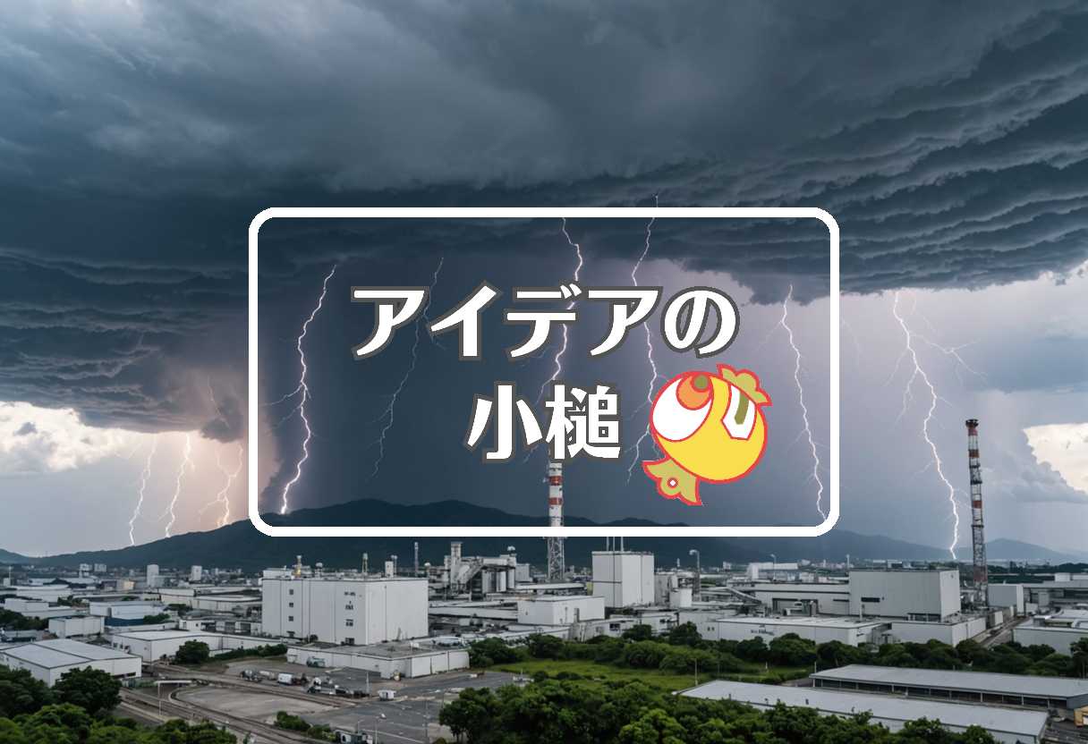 雷注意報 × 不活性大気を使用する