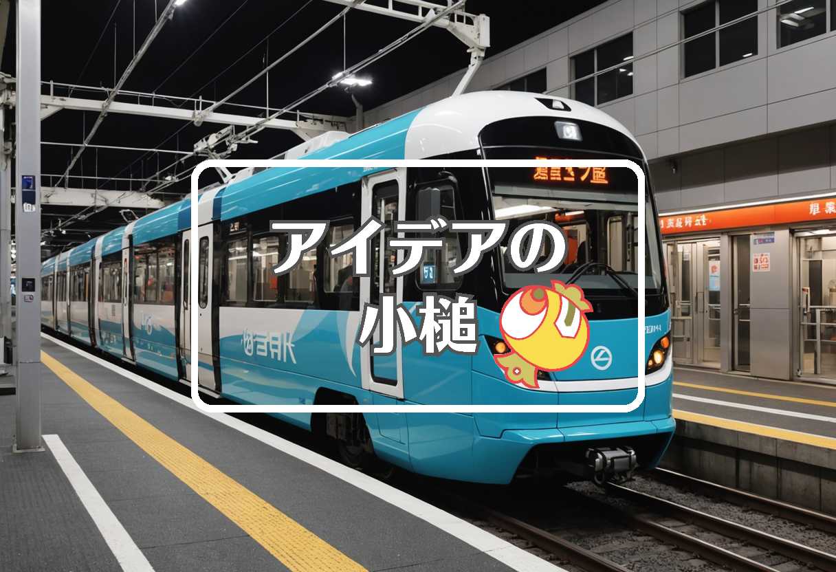京阪電車 × 物理的特性を変える