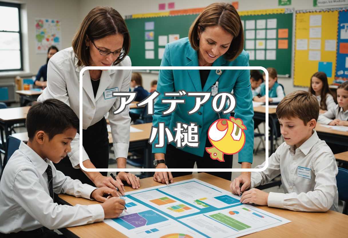 小学校教員 × 柔軟な膜を使用する