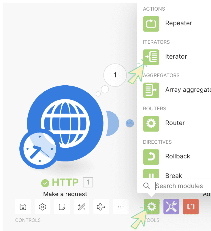 バラバラにするためのブロック