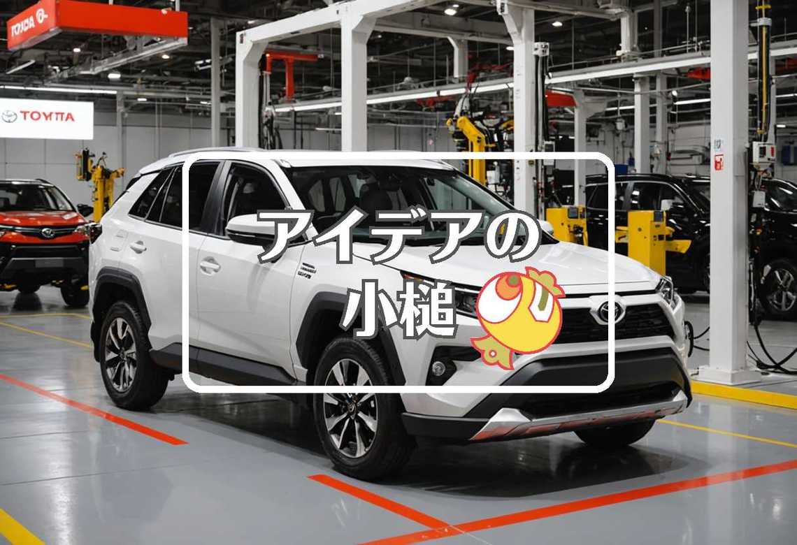 トヨタ新型rav4 × メカニズムを置き換える