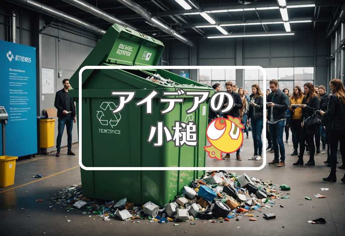 kick × 捨てるまたは再利用する