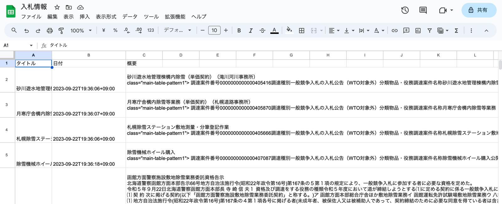 【ノーコード入門】Makeでなんとかやってみる(最終号=5)：APIで取得したデータをGoogle Spreadsheetに書き込む